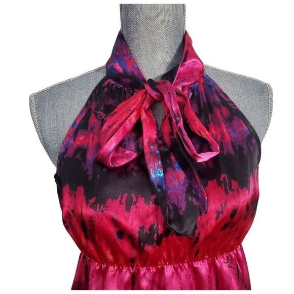 YK2 Baby Phat Womens Satin Halter Neck Top Small GUC - Picture 8 of 8